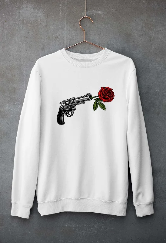 Guns N' Roses Unisex Sweatshirt for Men/WomenHoodie with Hem Drawcord Adjustable Customizable Guns N' Roses Unisex Sweatshirt for Men/WomenHoodie with Hem Drawcord Adjustable Customizable