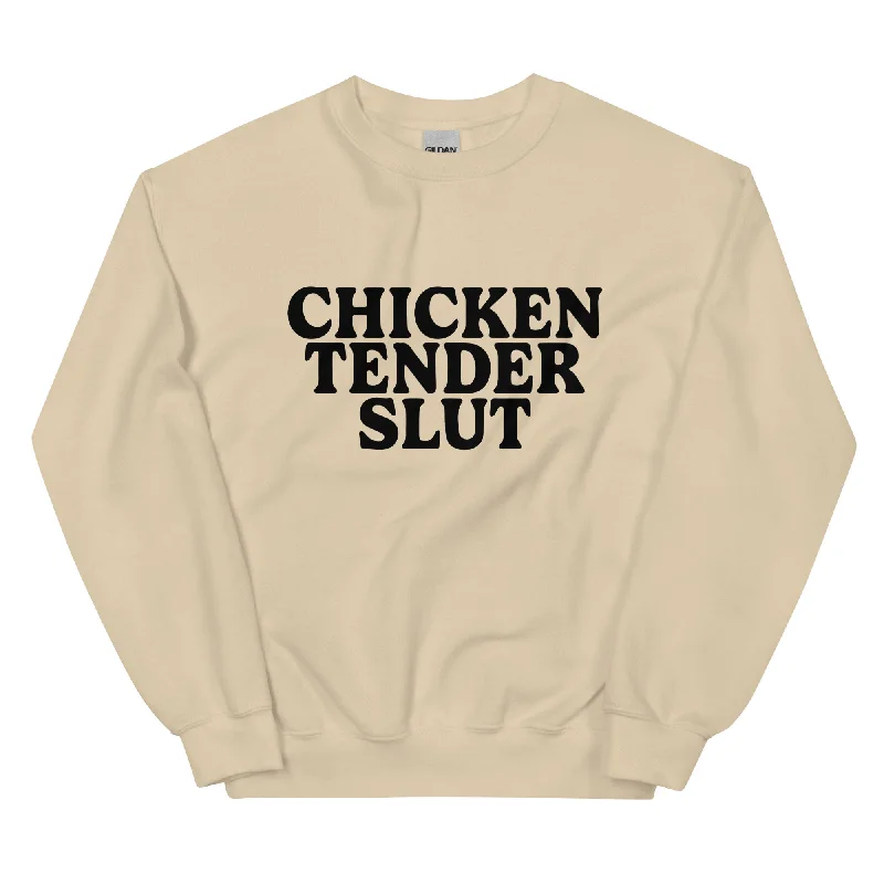 Chicken Tender Unisex Sweatshirt Hoodie with Slim Fit Tailored Modern