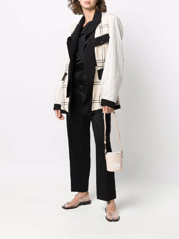 MAISON MARGIELA - Women Reversible Jacket Striped Jacket Polka Dot Jacket Floral Jacket MAISON MARGIELA - Women Reversible Jacket Striped Jacket Polka Dot Jacket Floral Jacket