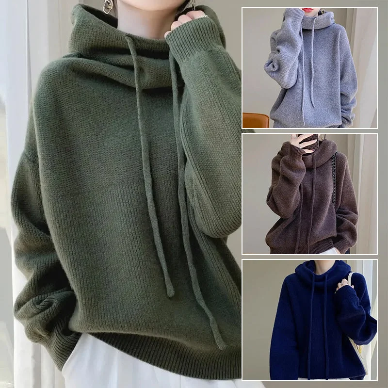 Women's Sweater Thicken Lazy Style All-match Long-sleeved Autumn Winter Warm Casual Sweater For Women Sweater Knitwear Pullover Women's Sweater Thicken Lazy Style All-match Long-sleeved Autumn Winter Warm Casual Sweater For Women Sweater Knitwear Pullover