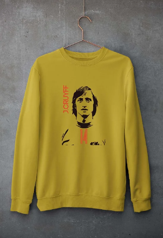Johan Cruyff Unisex Sweatshirt for Men/WomenHoodie with Toggle Buttons Decorative Unique