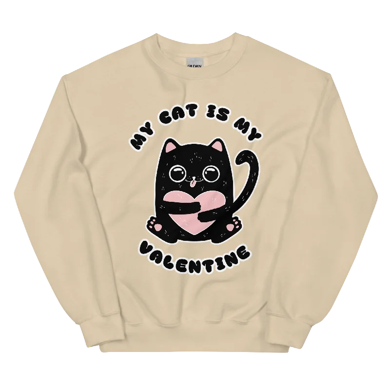 My Valentine Unisex Sweatshirt Hoodie Crop Top Short Trendy