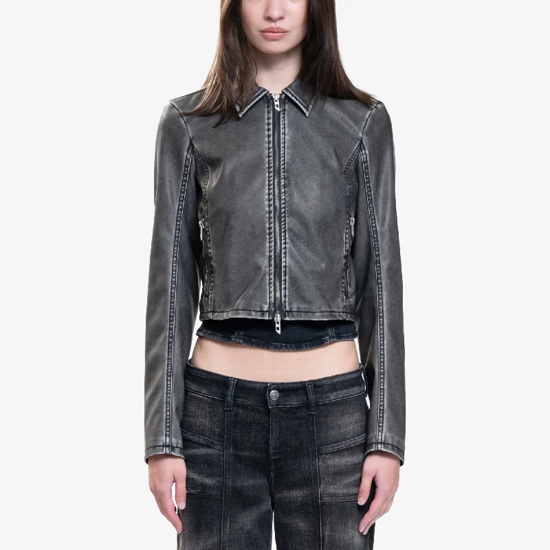 Womens OTA Biker Jacket Jersey Jacket Tulle Jacket Batik Jacket