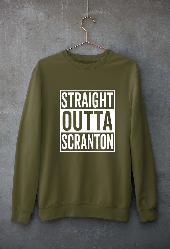 Straight Outta Scranton Unisex Sweatshirt for Men/WomenHoodie with Hem Lace Feminine Delicate Straight Outta Scranton Unisex Sweatshirt for Men/WomenHoodie with Hem Lace Feminine Delicate