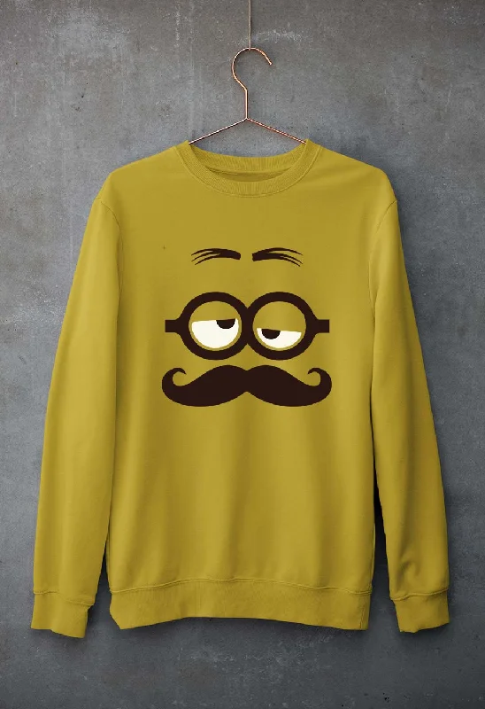 Minion Unisex Sweatshirt for Men/Women Hoodie with Patch Decorative Personalized