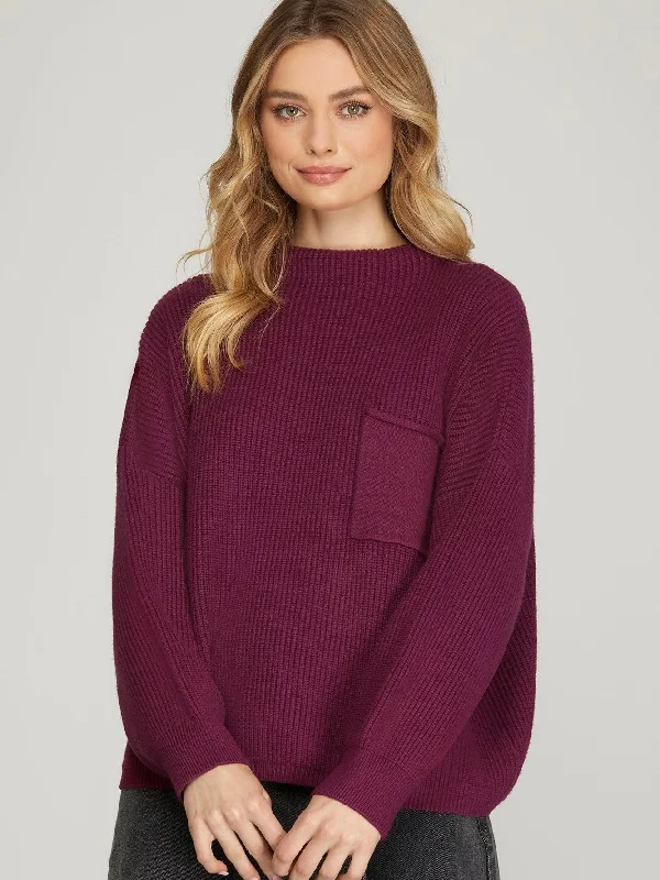 Mackenzi Sweater Hooded Sweater Collared Sweater Shawl Collar