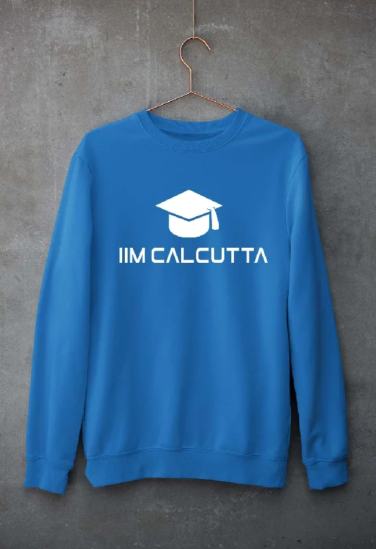 IIM C Calcutta Unisex Sweatshirt for Men/Women Hoodie with Mesh Breathable Sporty