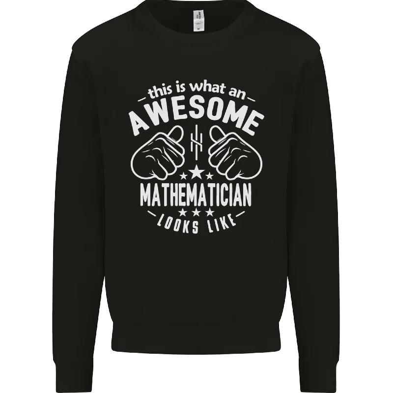 An Awesome Mathematician Looks Like Mens Sweatshirt JumperHoodie with Tie-Dye Psychedelic Retro An Awesome Mathematician Looks Like Mens Sweatshirt JumperHoodie with Tie-Dye Psychedelic Retro