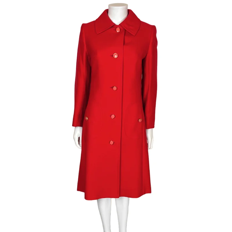 Vintage 1960s Aquascutum Coat Red Wool Ladies Size M Suede Jacket Faux Fur Jacket Puffer Jacket Vintage 1960s Aquascutum Coat Red Wool Ladies Size M Suede Jacket Faux Fur Jacket Puffer Jacket