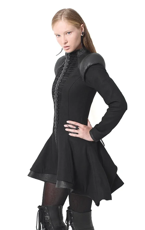 Stagger Frock Coat Houndstooth Coat Plaid Coat Tartan Coat