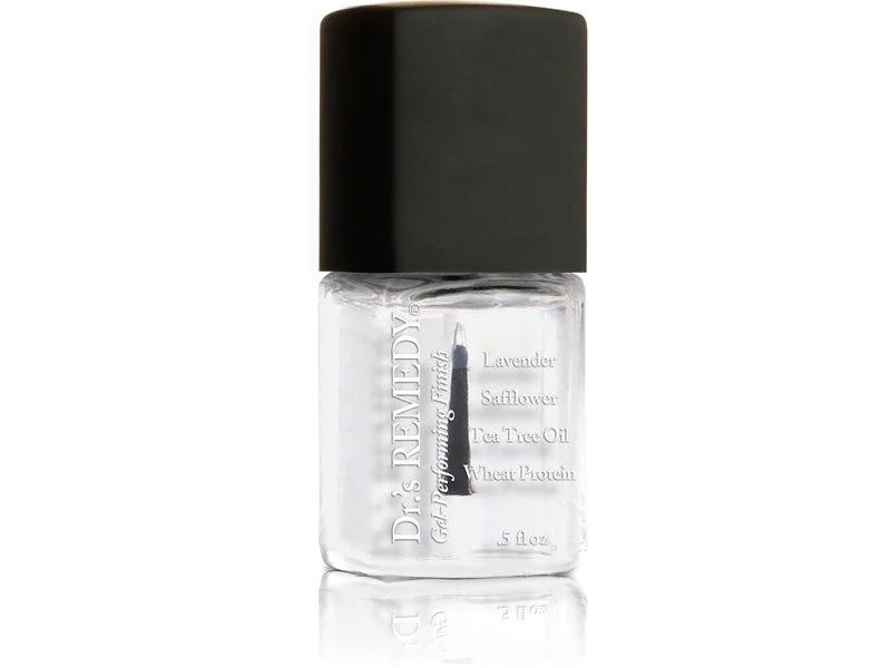 Dr.'s Remedy CALMING Clear - Gel-Performing Top Coat Peter Pan Collar Cowl Neck Turtleneck Dr.'s Remedy CALMING Clear - Gel-Performing Top Coat Peter Pan Collar Cowl Neck Turtleneck