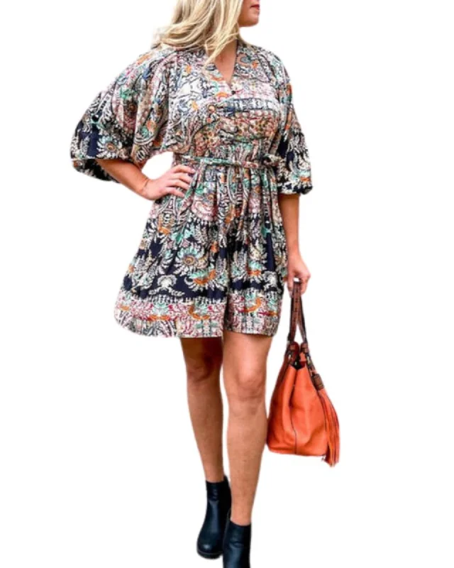 Woven Dress in Black Sigrid | Black Sigrid