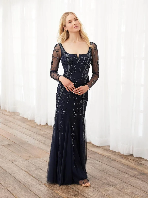 Adrianna Papell Platinum - 40396 Full Length Evening Dresses Tunics Sophisticated sleek Adrianna Papell Platinum - 40396 Full Length Evening Dresses Tunics Sophisticated sleek