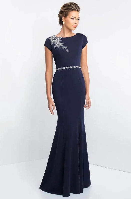 Blush by Alexia Designs - Bateau Sheath Evening Dress S2025SC Tunics Sophisticated sleek