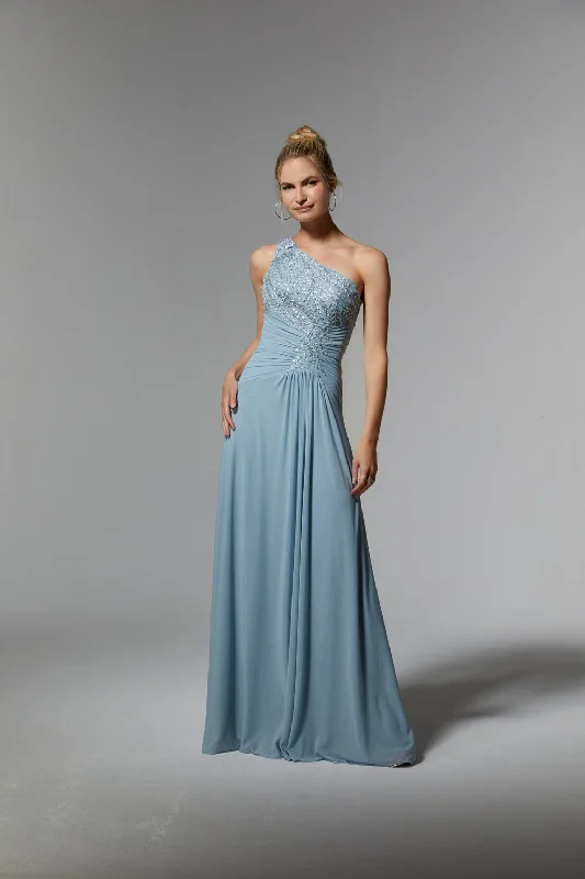 MGNY Madeline Gardner New York 72910 Long Formal Beaded Floral Evening Dress Tunics Luxurious premium MGNY Madeline Gardner New York 72910 Long Formal Beaded Floral Evening Dress Tunics Luxurious premium