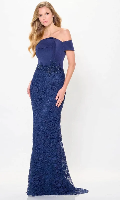 Montage by Mon Cheri M907 - Draped Off Shoulder Evening Dress Tunics Sophisticated sleek Montage by Mon Cheri M907 - Draped Off Shoulder Evening Dress Tunics Sophisticated sleek