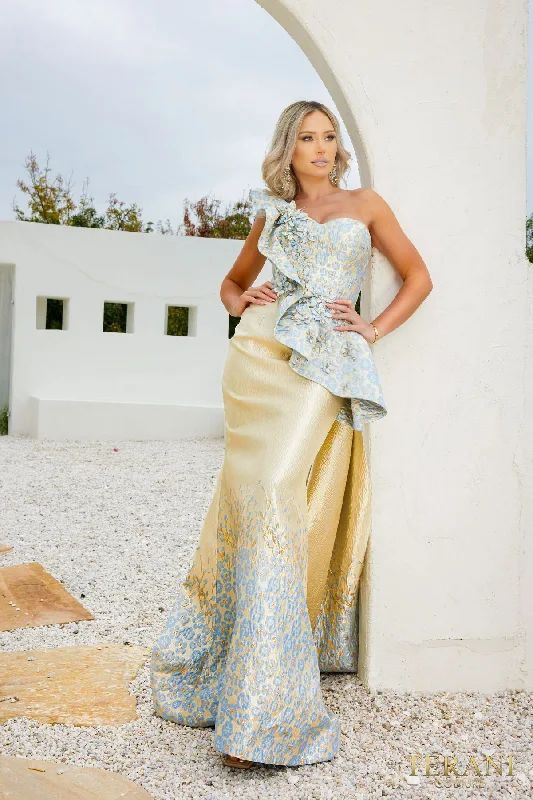 Terani Couture 241E2402 Formal Long Evening Dress Tunics Cozy soft