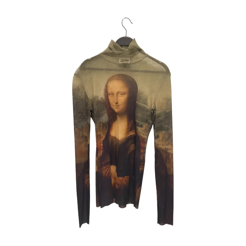 Jean Paul Gaultier/LS T-Shirt/L/All Over Print/Polyester/MLT/ Solid Print Embellished Jean Paul Gaultier/LS T-Shirt/L/All Over Print/Polyester/MLT/ Solid Print Embellished