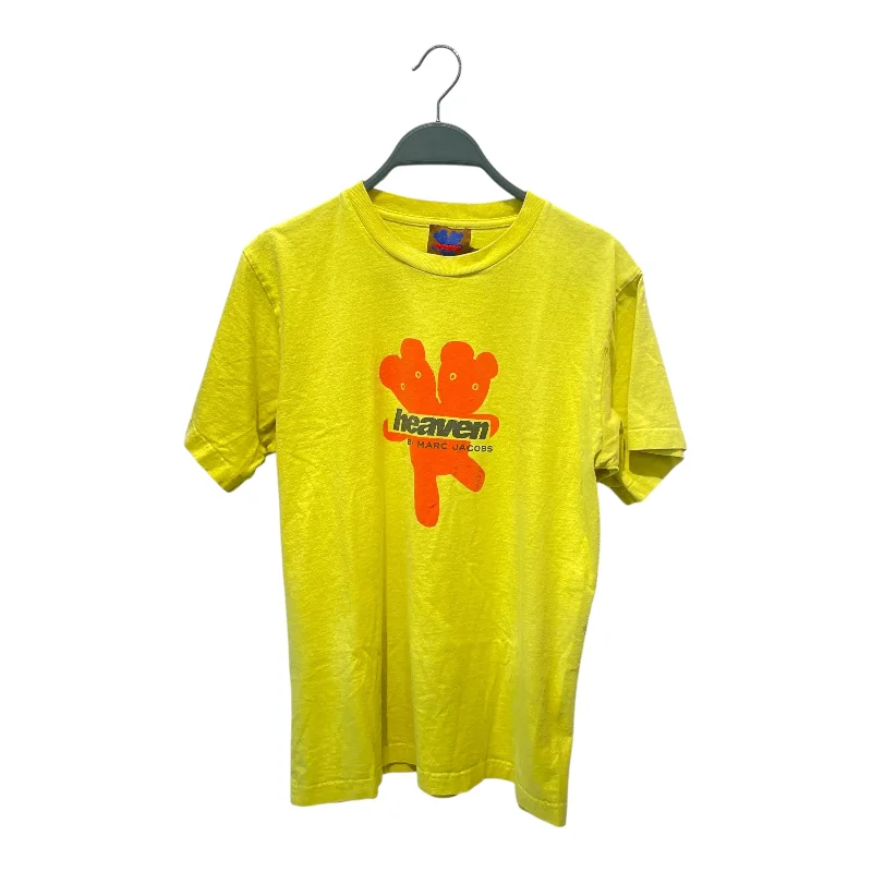 Heaven By Marc Jacobs/T-Shirt/S/Graphic/Cotton/YEL/Logo Teddy Bear Spandex Blend Rayon Blend Denim Blend Heaven By Marc Jacobs/T-Shirt/S/Graphic/Cotton/YEL/Logo Teddy Bear Spandex Blend Rayon Blend Denim Blend