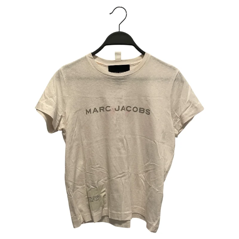 MARC JACOBS/T-Shirt/XS/Cotton/WHT/Plain Marc Tee Polka Dot Checkered Tartan