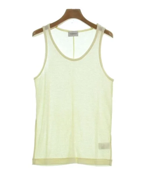 TANAKA Tank tops black tank top