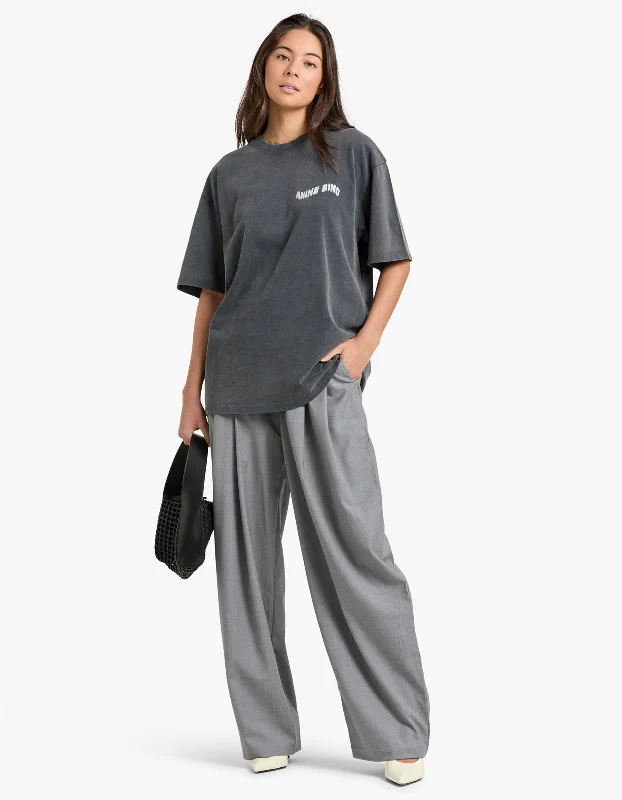 Kent Tee Love - Washed Black Sequined Glittery Shiny