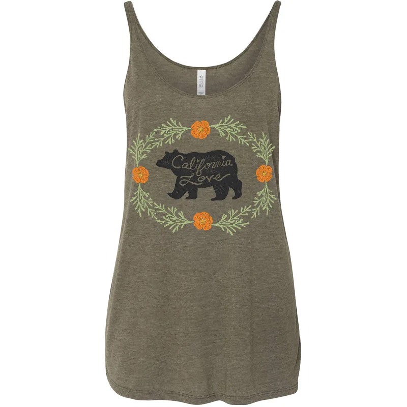 Bear California Love Flowy Tank flexible tank top