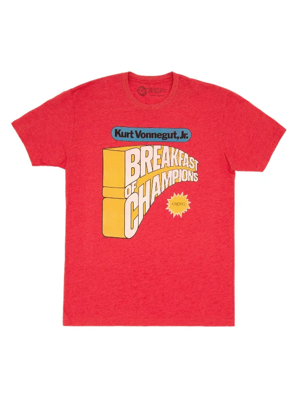 Breakfast of Champions Unisex T-Shirt Ribbed T-Shirt High Neck Heavyweight