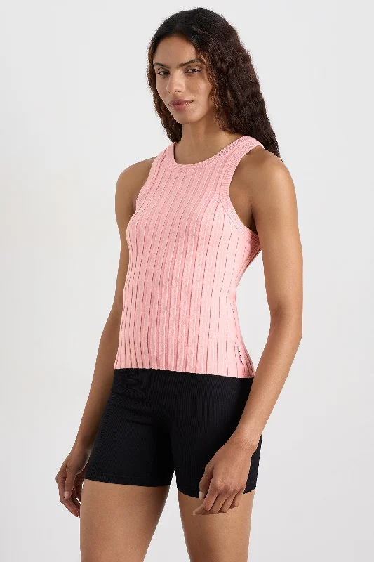 Hydra Racer Rib Tank 107 coral tank top