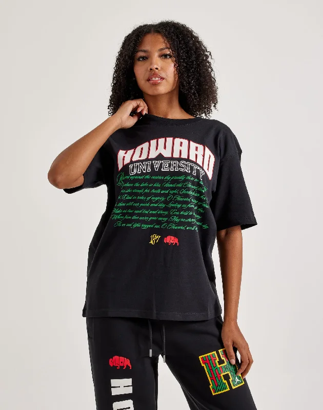 Jordan Howard University Tee Sequined Glittery Shiny