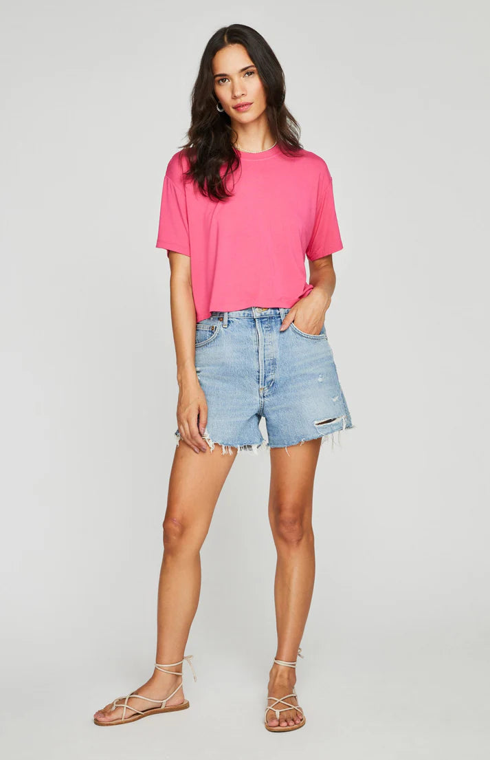 LOGAN TEE Polka Dot Checkered Tartan