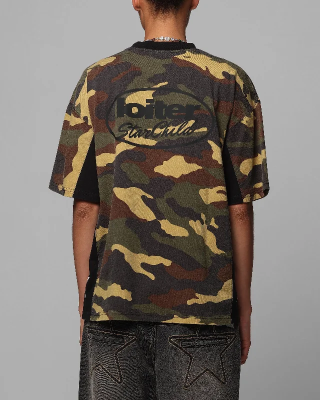 Loiter Star Child T-Shirt Woodland Camo Polka Dot Checkered Tartan