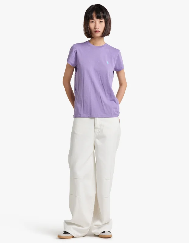 New RLTPP S/S T-Shirt - Wisteria Chenille Blend Fleece Blend Nylon Blend