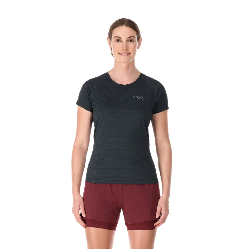 RAB Women's Sonic Tee Zippered Buttoned Snapped