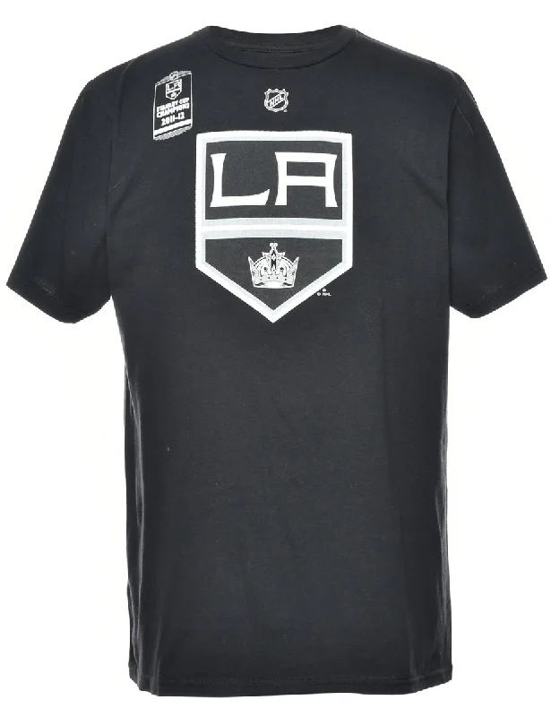 Reebok NHL Sports T-shirt - M Satin Fabric Silk Fabric Chiffon Fabric