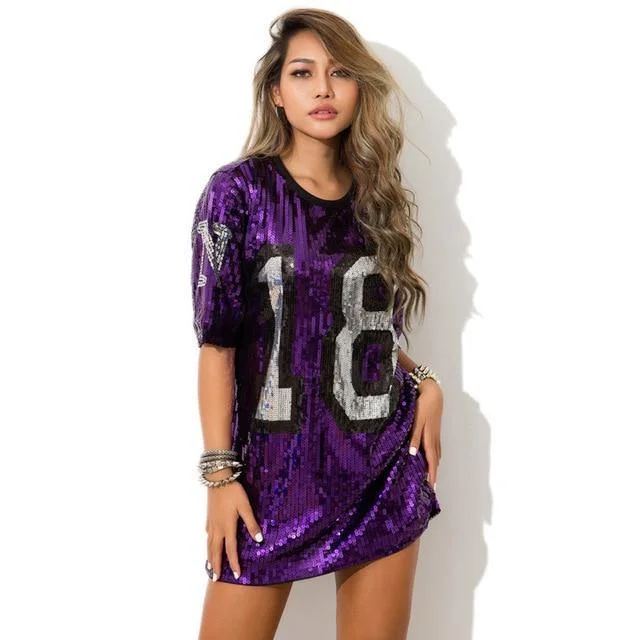 Women Hip Hop T-Shirts Graphic T-Shirt Round Neck Polyester