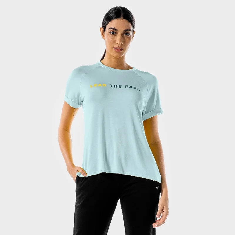 The Pack Tee - Blue Print Jacquard Patchwork