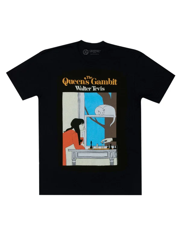 The Queen's Gambit Unisex T-Shirt Solid Color Striped Floral