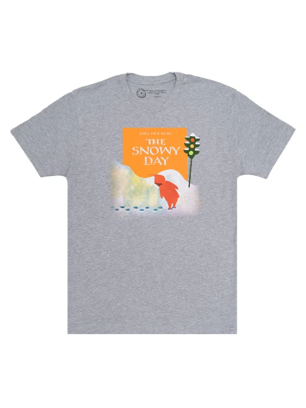 The Snowy Day Unisex T-Shirt Sequined Glittery Shiny