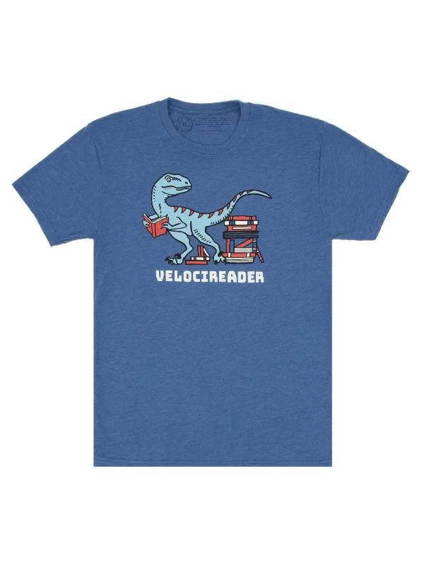Velocireader Unisex T-Shirt Striped Floral Plaid