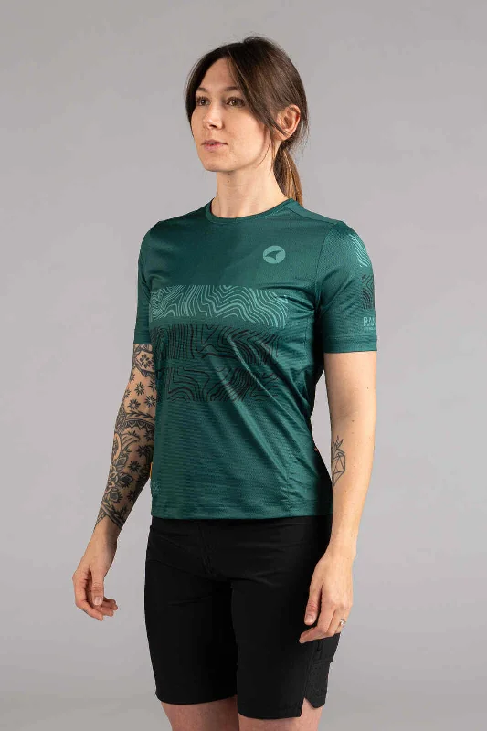 Women's Range Trail Lite Tee Boxy Fit Fitted Loose