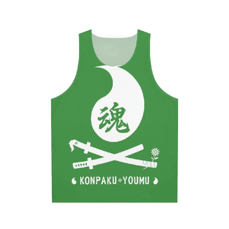 Unisex Anime Tank Top | Youmu Konpaku from Touhou Project long tank top