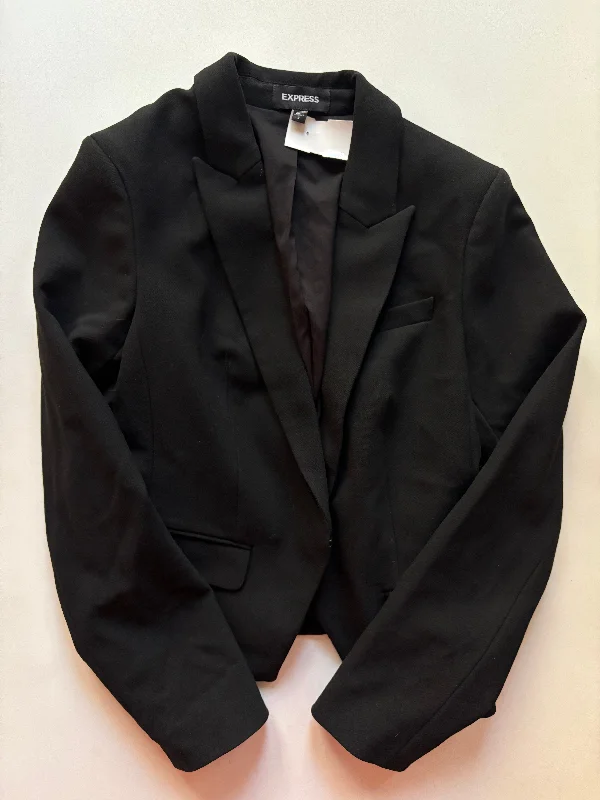 Blazer By Express In Black, Size: Xs Women's Luxurious Jacket