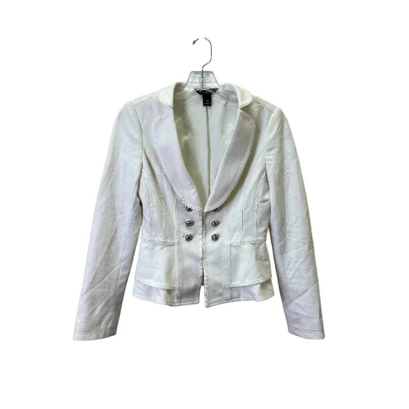 Blazer By White House Black Market In Cream, Size:Xs Women's Fashion Blazer