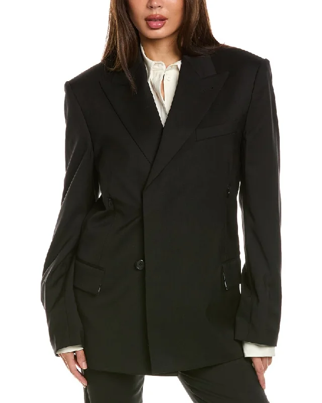 Helmut Lang Wool Car Blazer Women's Premium Blazer