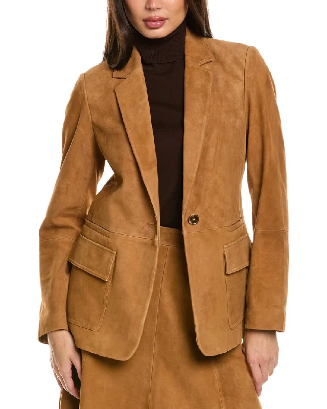 Kobi Halperin Brenna Suede Blazer Women's Casual Suit