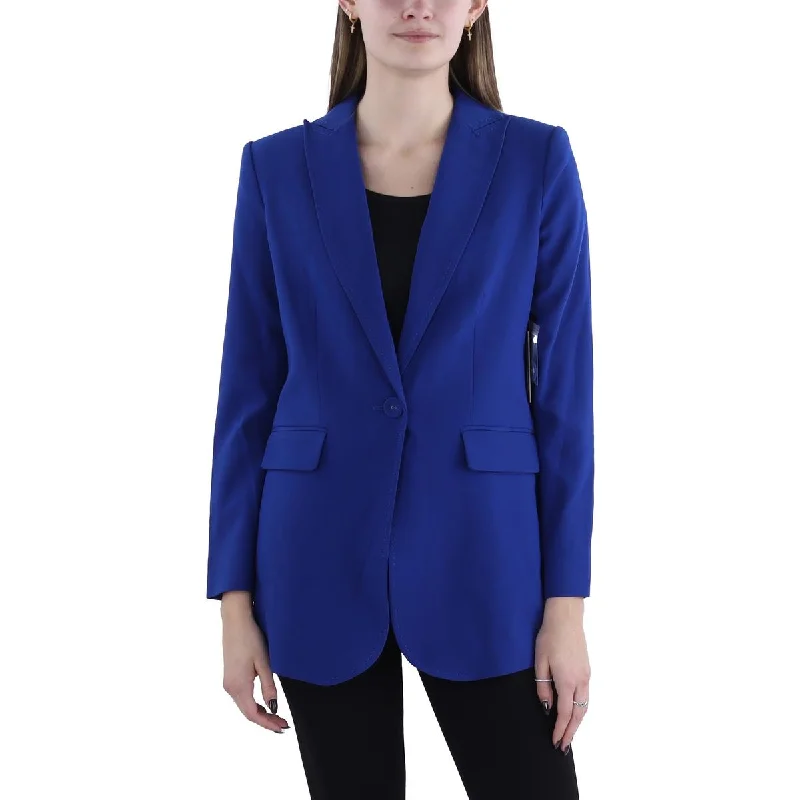 Vince Camuto Womens Collared Suit Separate One-Button Blazer Women's Luxurious Jacket