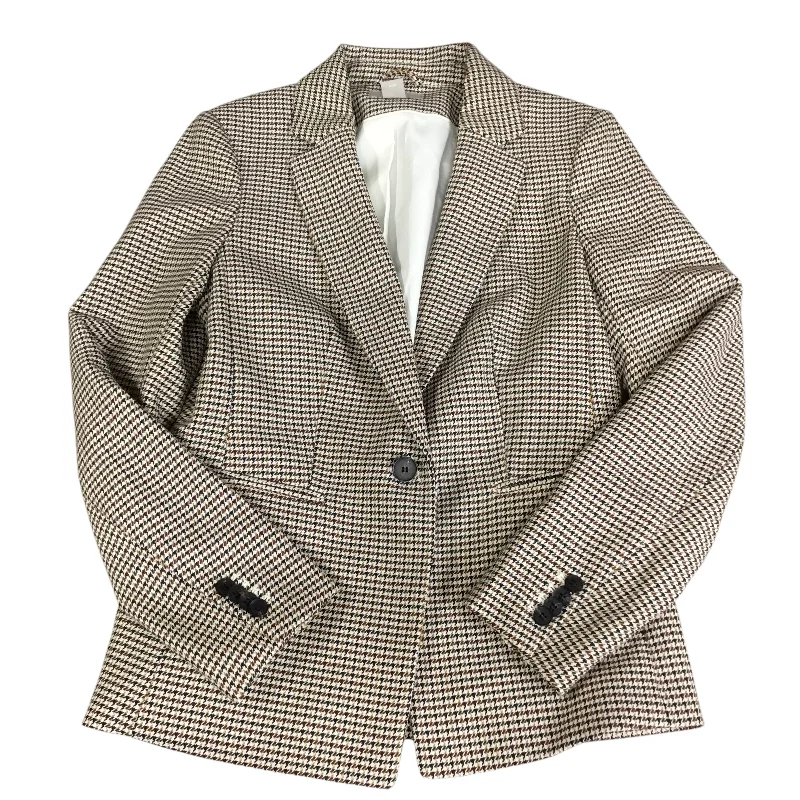 Blazer By H&m In Multi-colored, Size: 10 Slim Fit Blazer