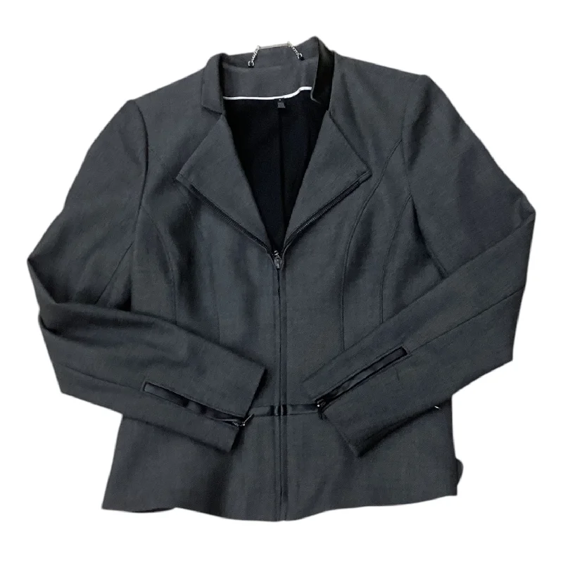 Blazer Designer By White House Black Market In Grey, Size: M Women's Custom Jacket