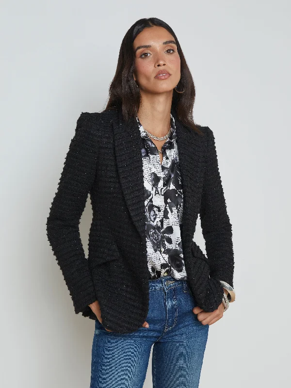 Chamberlain Tweed Blazer High-End Women's Suit